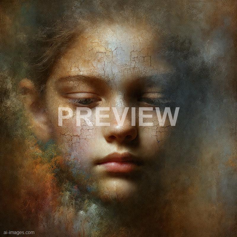 11470 - a-girl-s-face-resembles-an-old-weathered-painting-wit_250704101727_00001